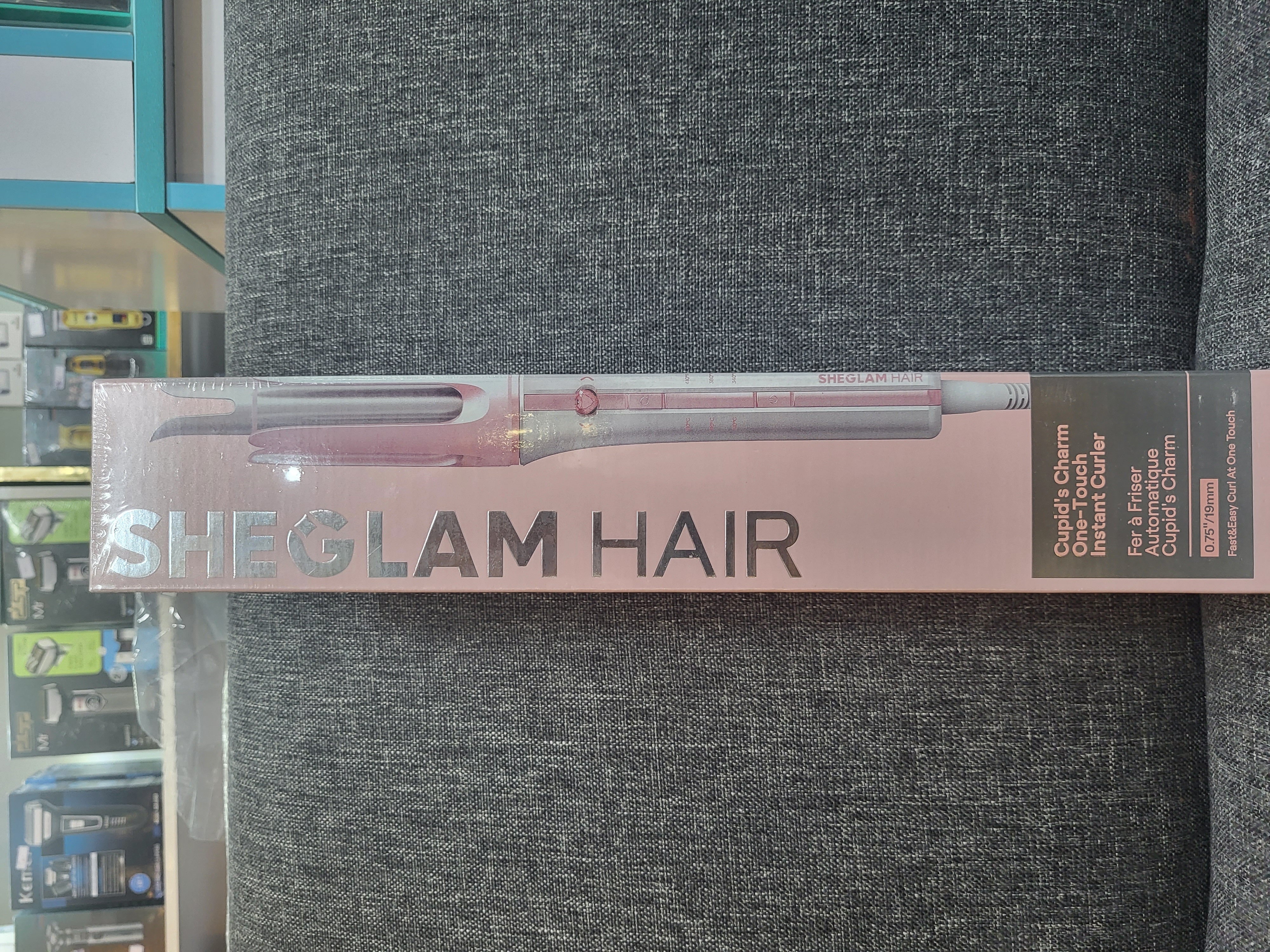 فر کننده مو sheglam hair اصل وارداتی سایز ۱۹mm